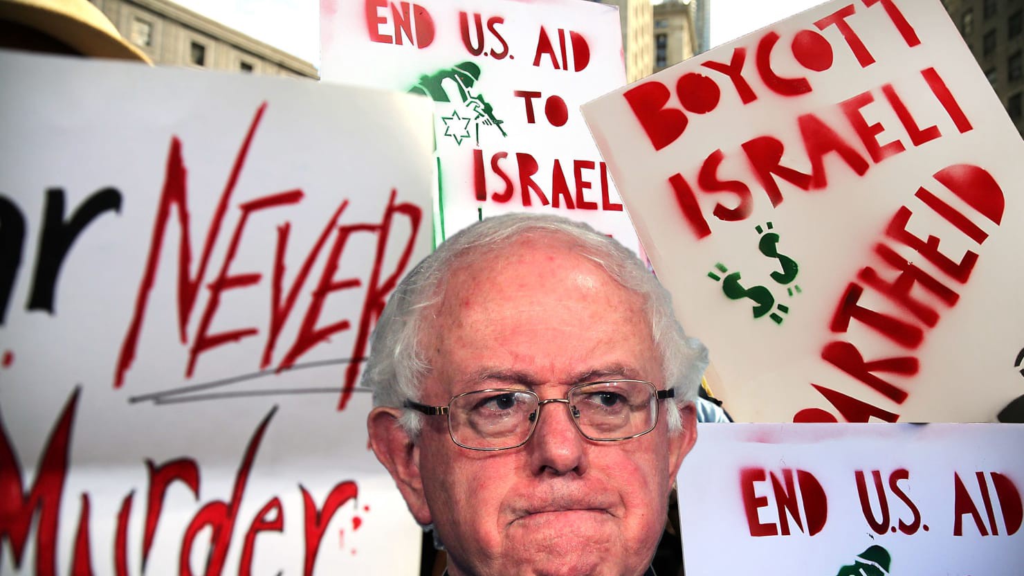 Poucos políticos odeiam tanto Israel quanto Bernie Sanders, candidato democrata à presidência dos Estados Unidos no pleito de 2016