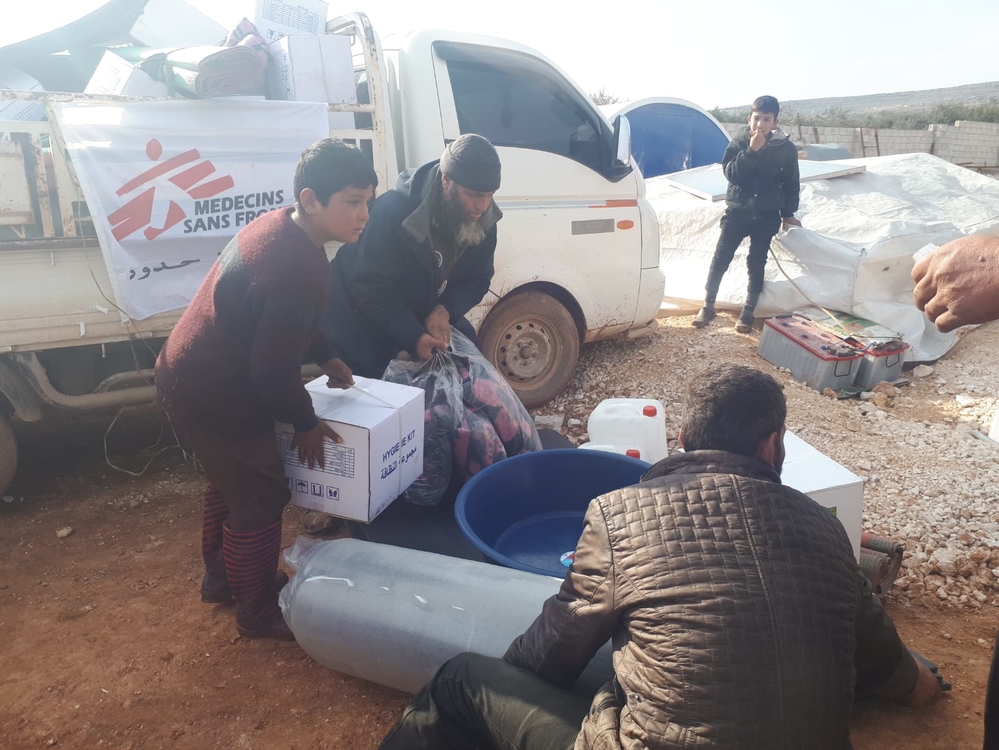 Com quase 1 milhão de pessoas deslocadas pela ofensiva militar na província de Idlib, a organização humanitária internacional Médicos Sem Fronteiras