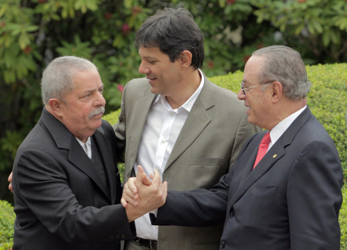 Lula, Haddad e Maluf: política de resultados